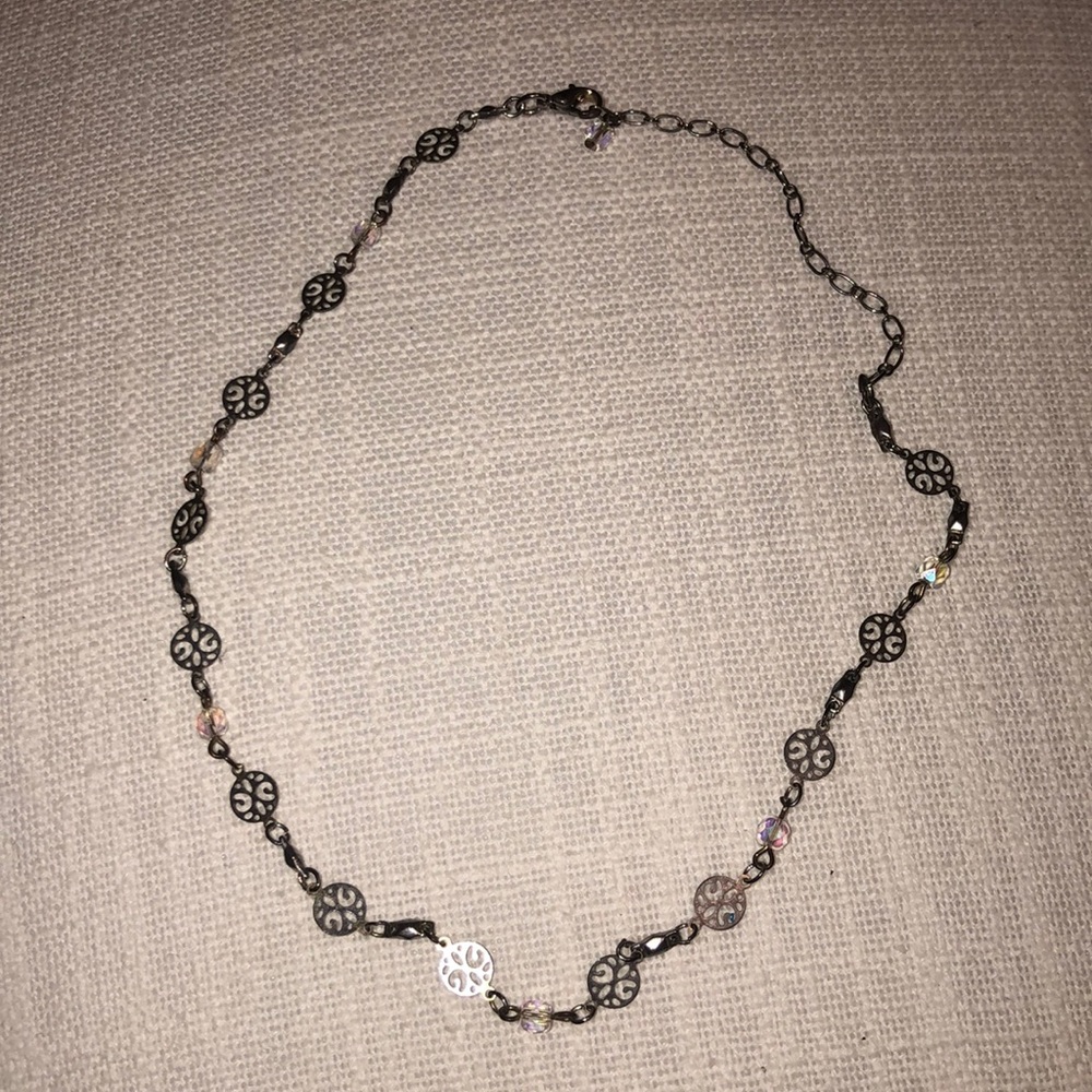 Francescas silver choker